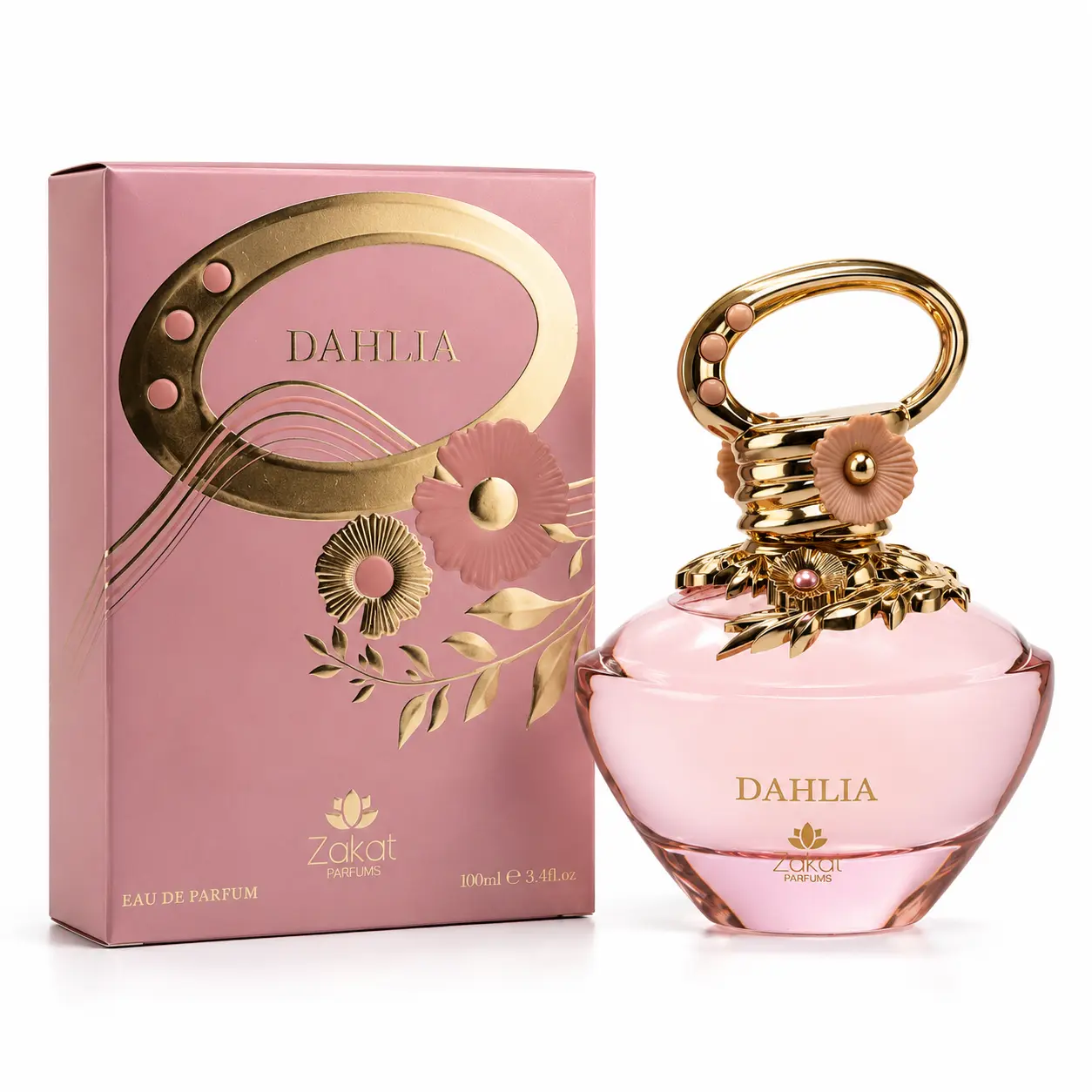 Zakat Parfums DAHLIA Eau De Parfum for Women 100ml | Luxury Floral Fruity Long Lasting Perfume for Women