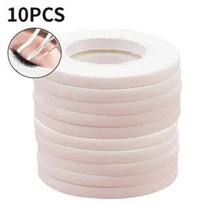 10pcs Micropore Tape for Eyelashes Lashes Extension Supplies Accessories Eyelash Tapes for Under Eyes Eyelash Extensions Tape