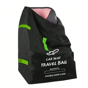 Seat Storage Bag, Travel Luggage Organizer, Boarding Bag, Baby Stroller Basket Cover, Dustproof Protector