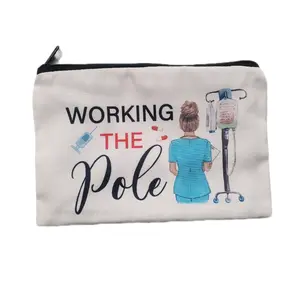 Nurse makeup and accessories bag.
