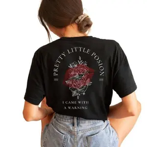 Warren Zeiders Pretty Little Poison Graphic Tee - Country Music Festival Shirt For Cowboys And Concert-Goers