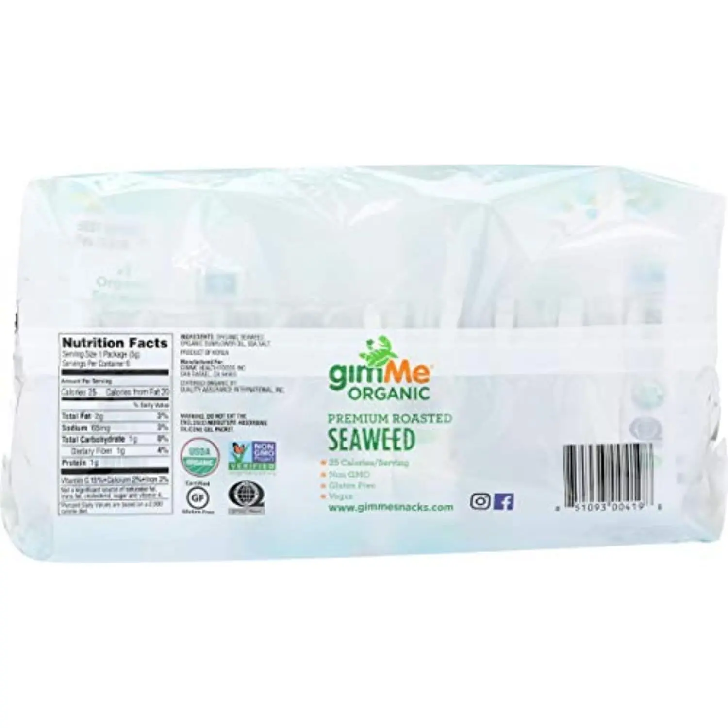 6 Count (Pack of 2) / #1 Sea Salt