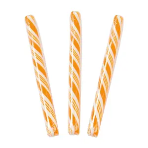 Orange Hard Candy Sticks - 80 Pc.