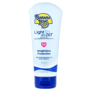 Banana Boat Light As Air, Sunscreen Lotion, SPF 50+, 6 fl oz (177 ml)