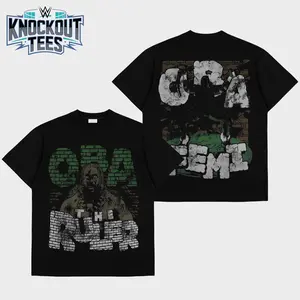 [Knockout Tees] Oba Femi - The Ruler Premium Cotton T-Shirt, The Ruler Shirt, The Dominant Champion Shirt, King of Power Style Shirt, Oba Femi Fans Shirt, Retro WWE Wrestling Graphic Tee for Fans, Gift for WWE Fans, Gift for Boyfriends