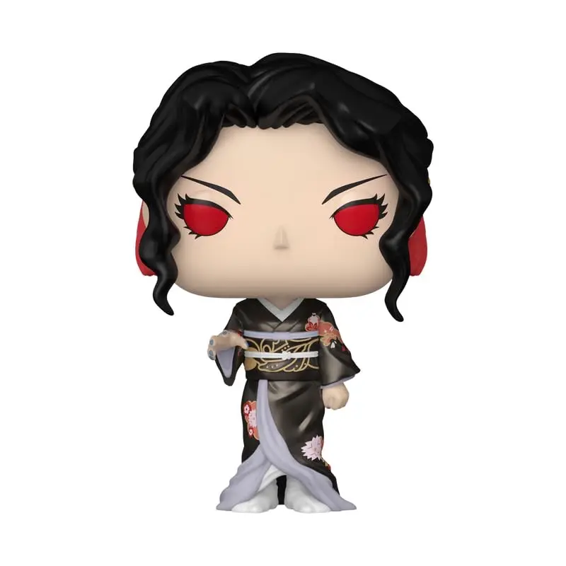 Funko Pop! Animation Demon Slayer Muzan Kibutsuji Metallic Vinyl Figure - #2196, Limited Ed. HT Exclusive Collectible Display Piece with Dynamic Pose