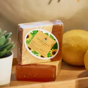 Brightening Soap with Olive Oil and Shea Butter - 125g - Body Wash for Faces
