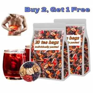 Men Energy CEA Ginseng & Maca Tea 90 Bags for Endurance & Stamina Support Daily Consumption Made in China Beverage Nata with 10 Premium Natural Ingredients Set