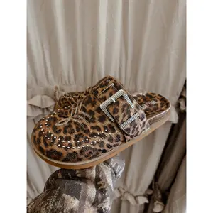 The Josephine Clogs- Leopard