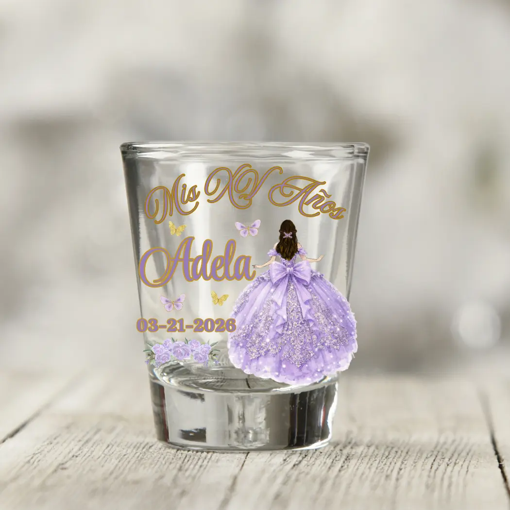 Decals/Calcamonias- Quinceanera decals to make your own party favors- Calcamonias para crear tu propio recuerdo