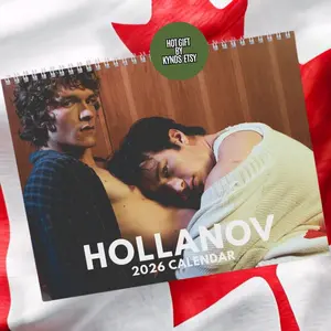 Heated Rivalry Wall Calendar 2026, Hollander Calendar, Heated Rivalry Fan Merch, Heated Rivalry Calendar