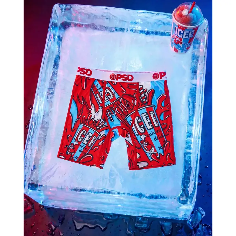 PSD Youth Boys Icee Freeze Boxer Brief - Soft, Breathable and Comfortable Stretch Underwear