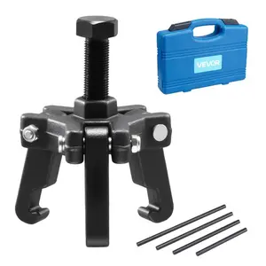 VEVOR Harmonic Balancer Puller Removal Install Tool Kit, All - Steel Harmonic Balancer Installer Set Tool Kit for Removing and Installing of Balancers, Flywheels, Crankshaft Pulleys, Steering WheelsVEVOR Super Brand Day