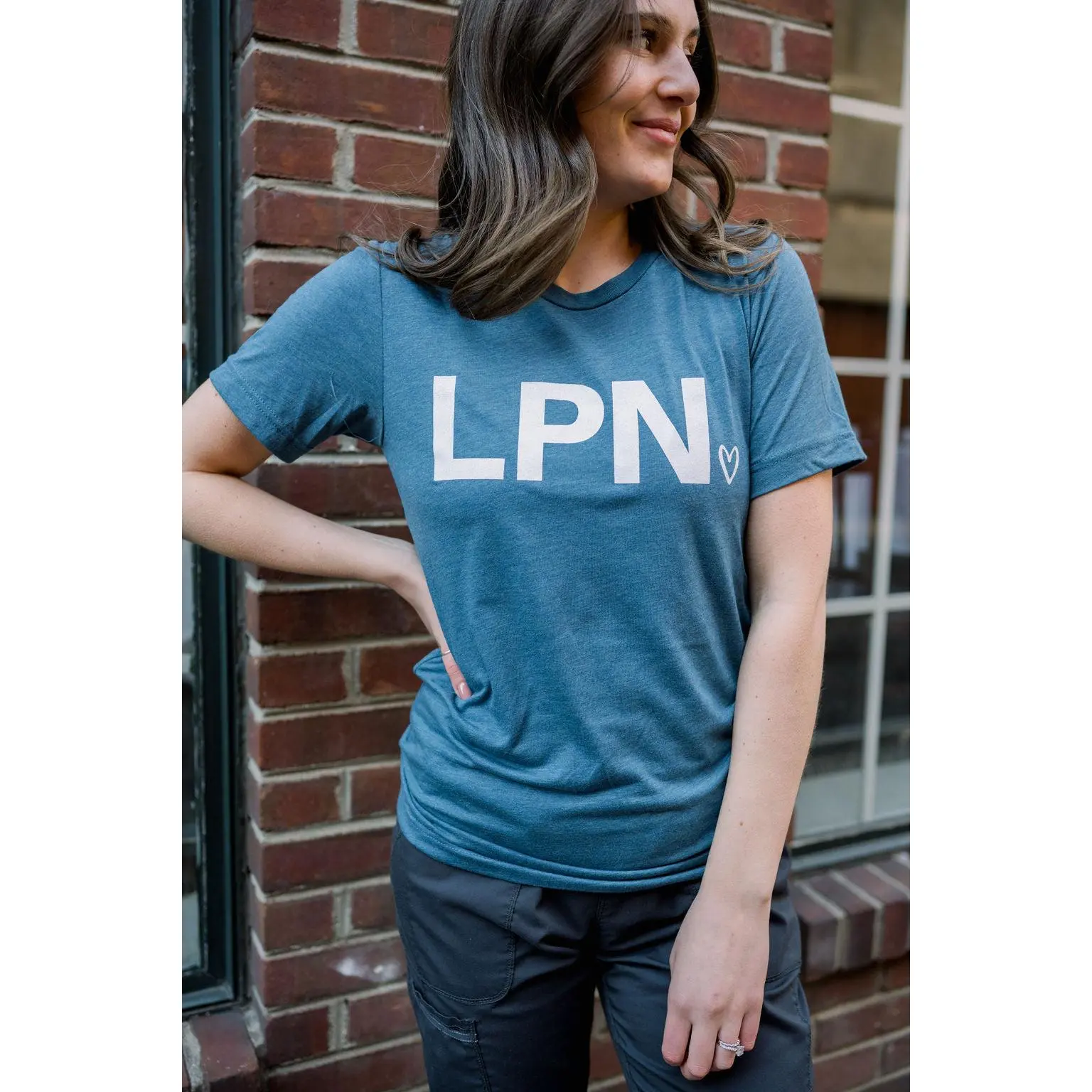 LPN Teal Tee