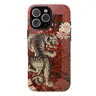 Just Dropped! Vintage Chinese & Japanese Tiger TPU Phone Case - Durable, Slim, Lightweight Customized Collage Cover for iPhone 18 Pro/18 Pro Max/17/16 Plus/16/15/14/13/12/11 Pro Max & Samsung Devices (Essential Phone Accessories)