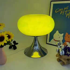 Bedside Table Lamp for Bedroom Nightstands, Birthday Gifts for Women Mom, House Warming Gifts New Home Decor, Ceramic Lamp for Living Room, White Modern Bedroom Lamp