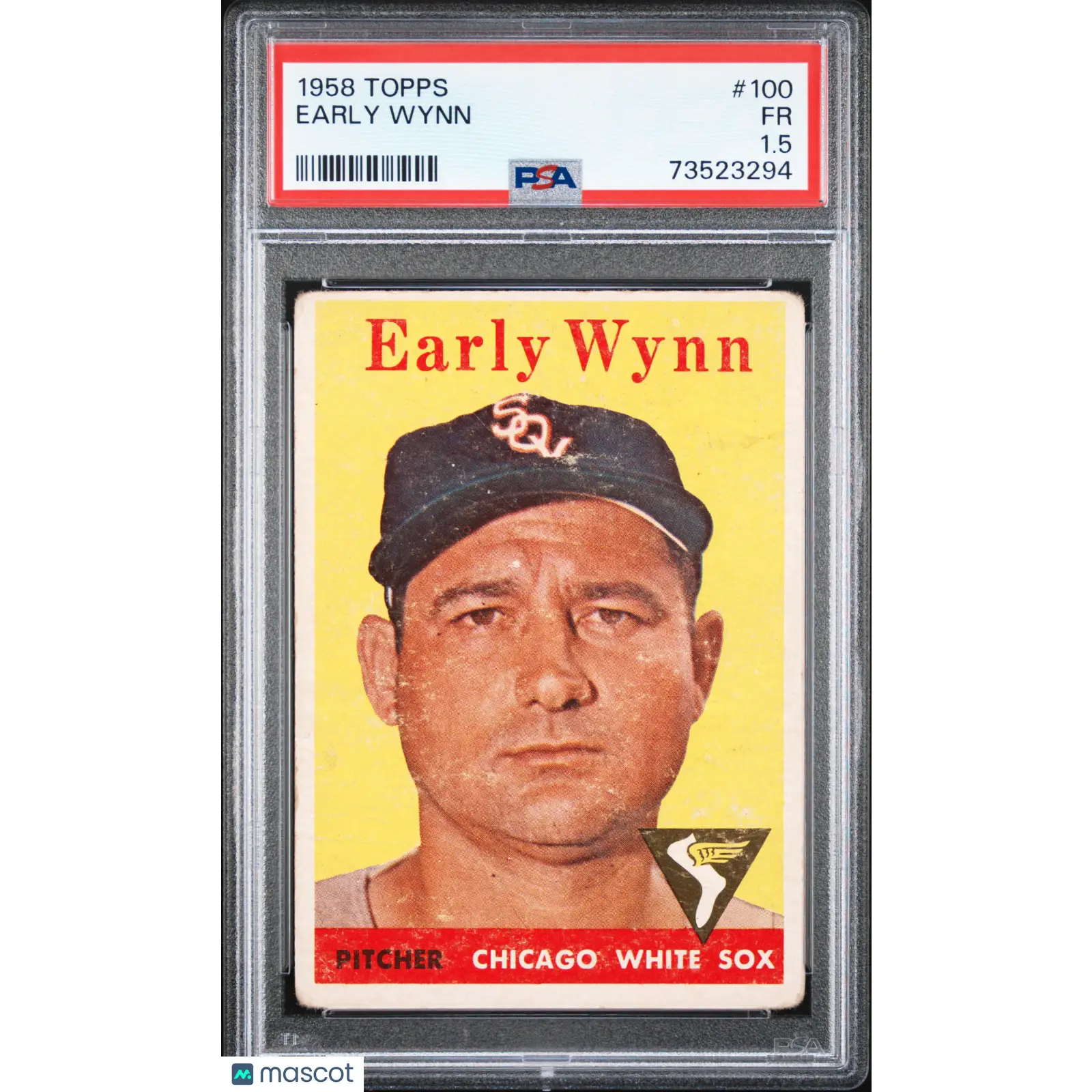 Early Wynn PSA 1958 Topps Baseball #100 1.5 73523294