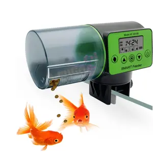 Automatic Fish Feeder 200ML Large Capacity Aquarium Tank Feeder with Smart Timer, Abs Material, Ideal for Goldfish & Other Fish
