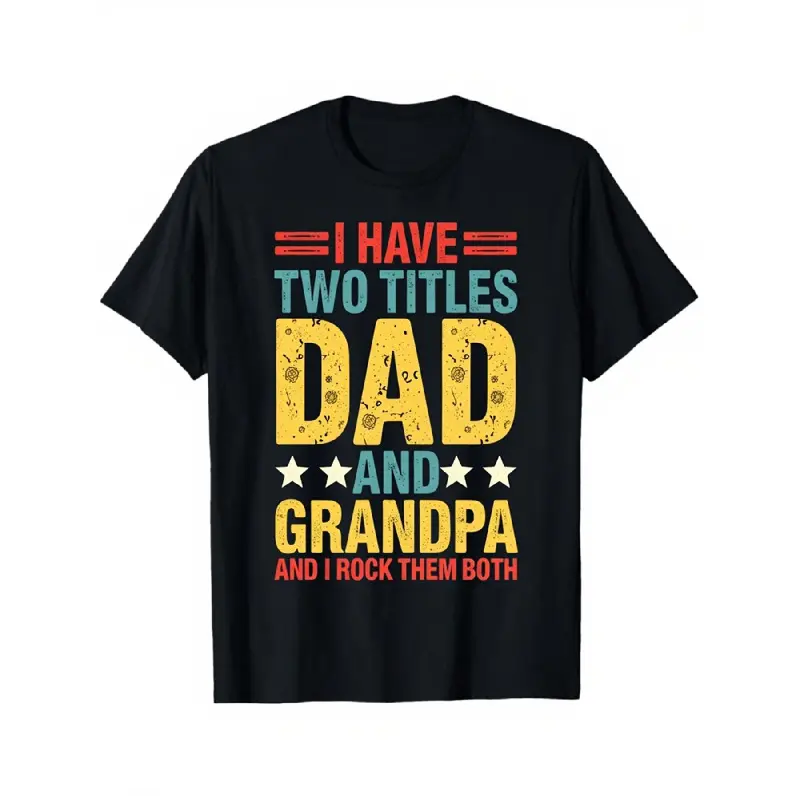 Vintage American Cartoon Graphic T-Shirt for Men, Oversized Short-Sleeve Streetwear Tee in 100% Cotton