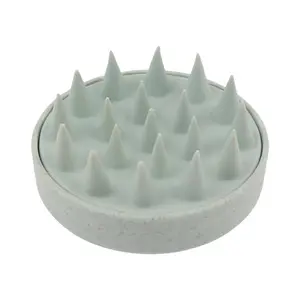 Wet and Dry Shampoo Brush Hair Washing Comb Silicone Scalp Massage Brush