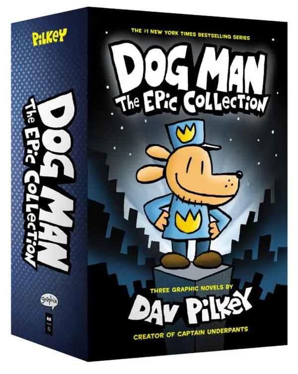 Dog Man: The Epic Collection (Books #1-3)