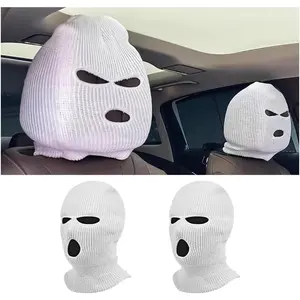 Personalized Headrest Covers - Protective & Humorous Car Accessories