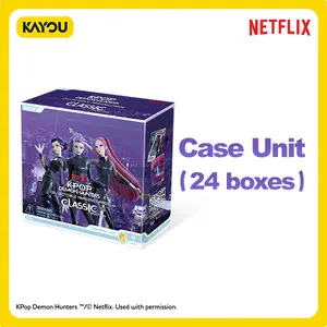 Live Opening-One Sealed Case-KPop Demon Hunters-Collectible Trading Cards-Classic Edition-001-NA-Series 1-A(24 Boxes, 20 Packs per Box)