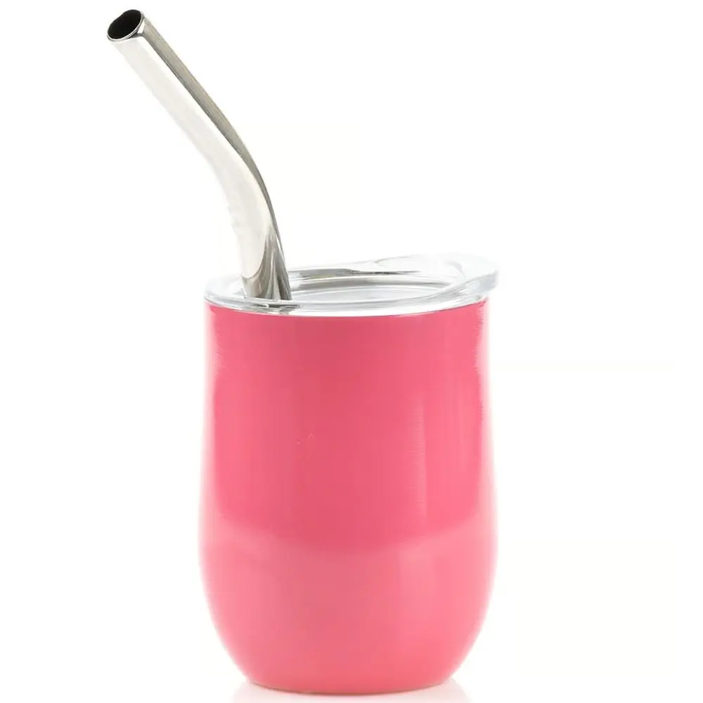 Pink Mini Wine Tumbler 3oz – Cute, Portable, and Perfect for Sips