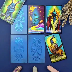 Lepus Tarot Original Author's Deck, Oracle Cards, Bunny, Rabbit, Deviant, Tarot Cards with Guide Book