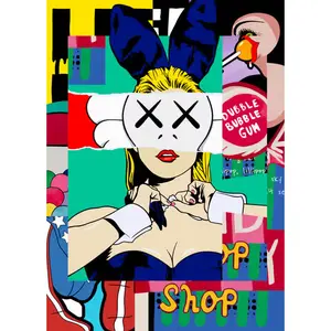 Candy Girl posters, Funny posters, Trends, wall posters, wall art Decor Gifts