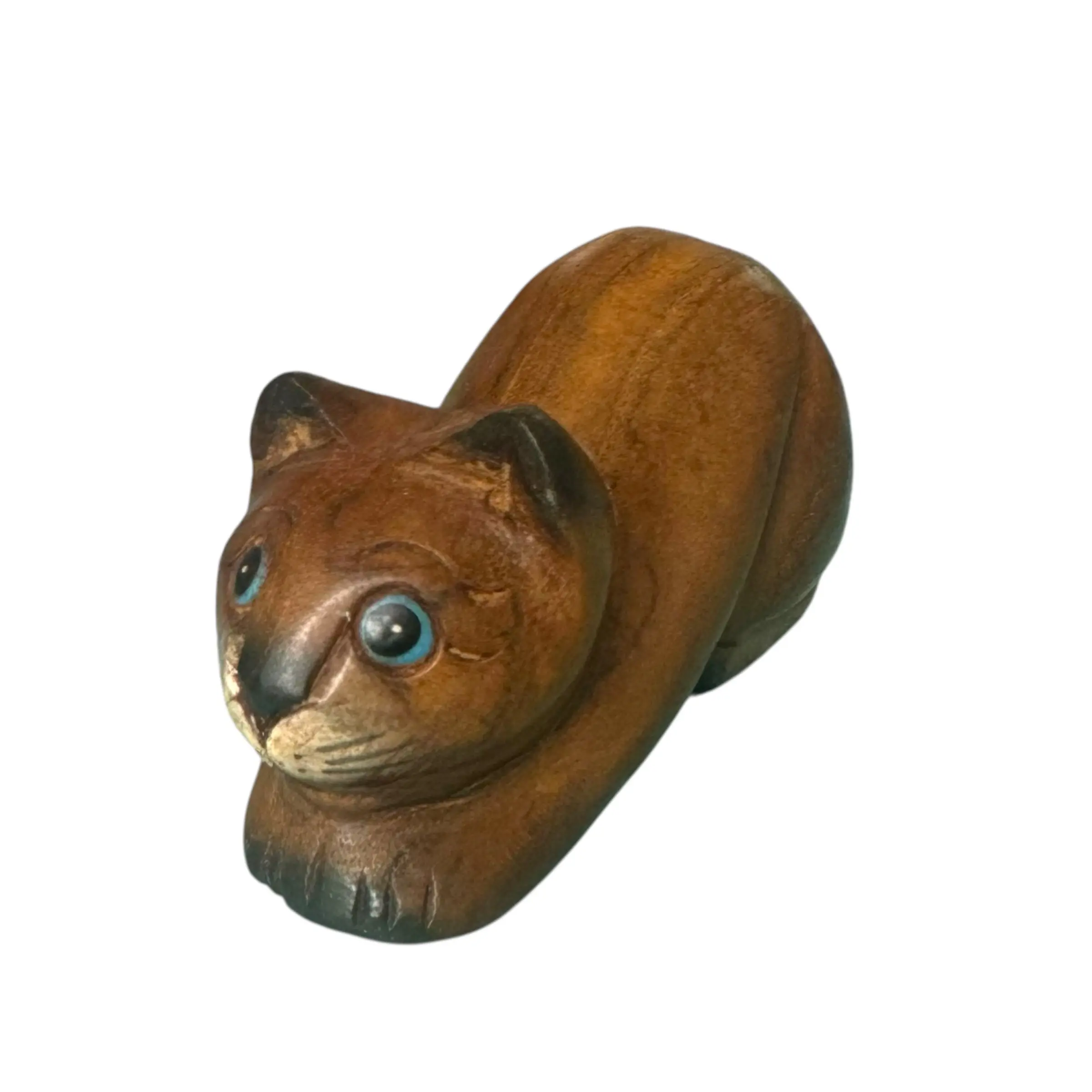 Handcrafted Solid Wood Cat Musical Whistle - Ethically Made Larger Pet Noise Maker with Bold Meow Melody, Cat Training & Behavior Aid, Spiritual & Animal-Themed Gift Set