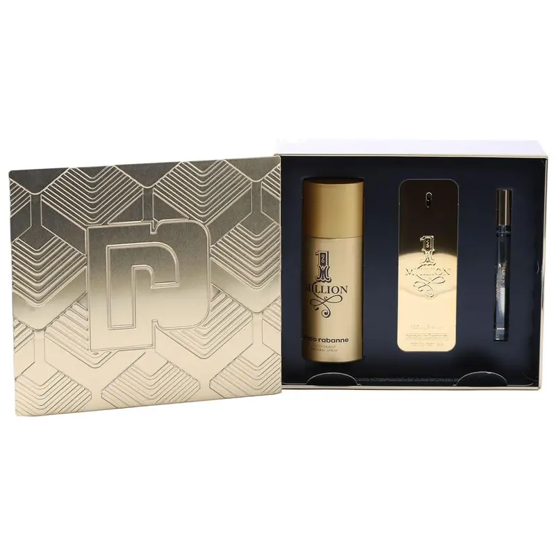 Paco Rabanne One Million Eau de Toilette 3-pc Set