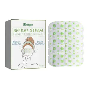 Herbal Steam Eye Mask – Warming Eye Relief with Ginger, Lavender & Mugwort Extracts