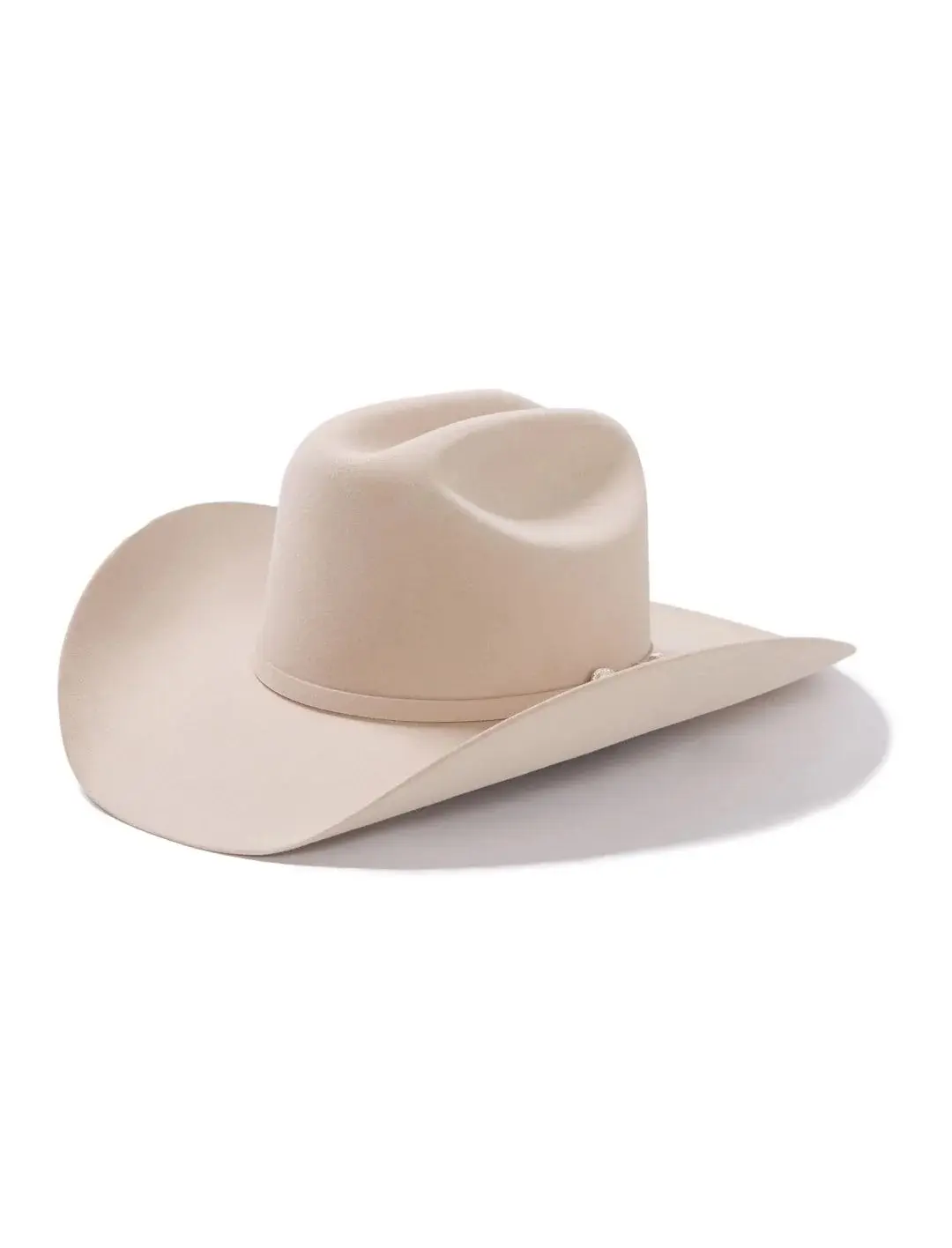 STETSON 10X SHASTA SILVER BELLY PREMIER FELT COWBOY HAT COPA CHICA