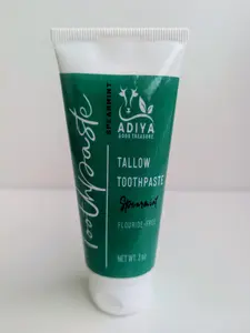 Tallow Toothpaste Spearmint Fluoride Free