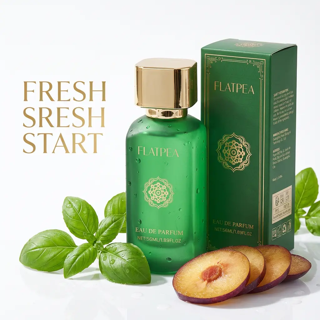FLATPEA Emerald Velvet Eau De Parfum - Luxury Niche Women's Fragrance, Long-Lasting Fruity Floral & Vanilla Scent, 1.89 Fl Oz Curated Nomadic Midnight Woodsy Perfume Gourmand affordable