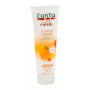 Cantu Kids Curling Cream, 8oz Textured Curly Haircare Styling Product