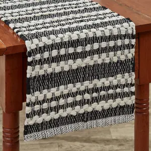 Onyx and Ivory Chindi Table Runners