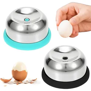 2 Pcs Stainless Steel Anti-Burst Egg Piercer For Raw and Hard Boiled Eggs
