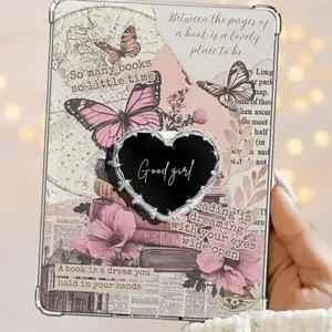 Dark Romance Kindle Grip – Good Girl Barbed Wire Heart, Spicy Booktok Aesthetic, Edgy Phone Holder, Best Reading Accessory for Book Lovers.