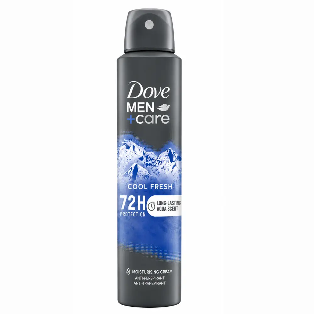 Dove Men+Care Advanced Cool Fresh Dry Spray Deodorant 150g 1 Pack