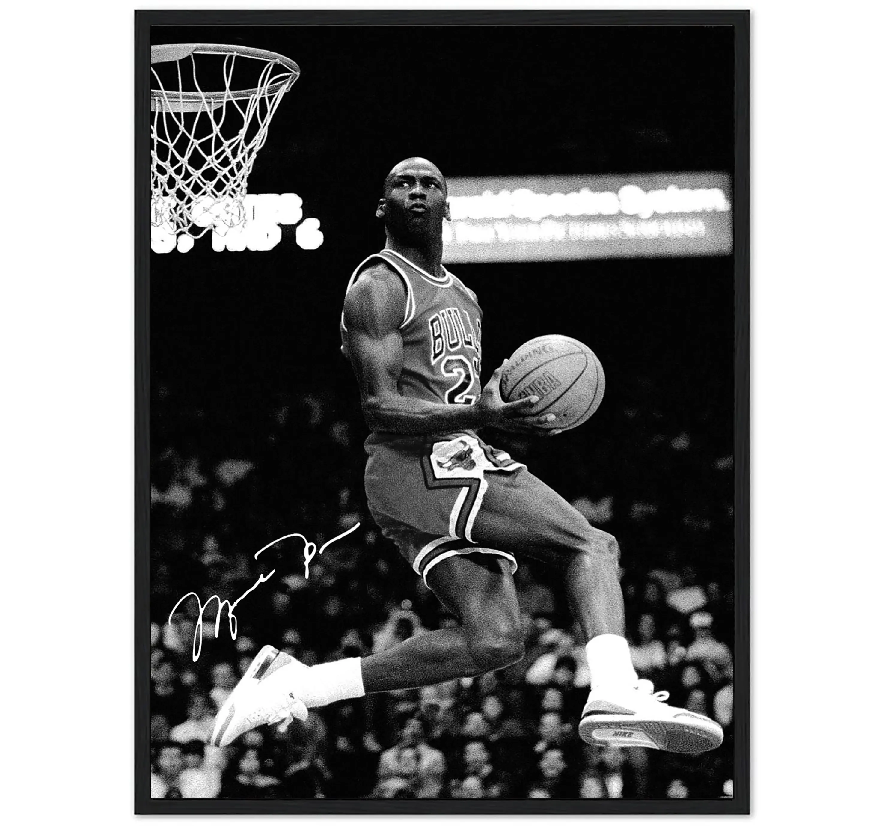 Michael Jordan Poster, Michael Jordan Wall Art , Product without frame