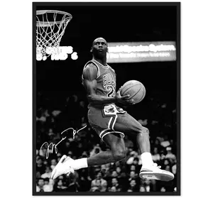 Michael Jordan Poster, Michael Jordan Wall Art , Product without frame