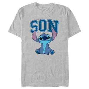 Men's Lilo & Stitch Sitting Cute Son T-Shirt