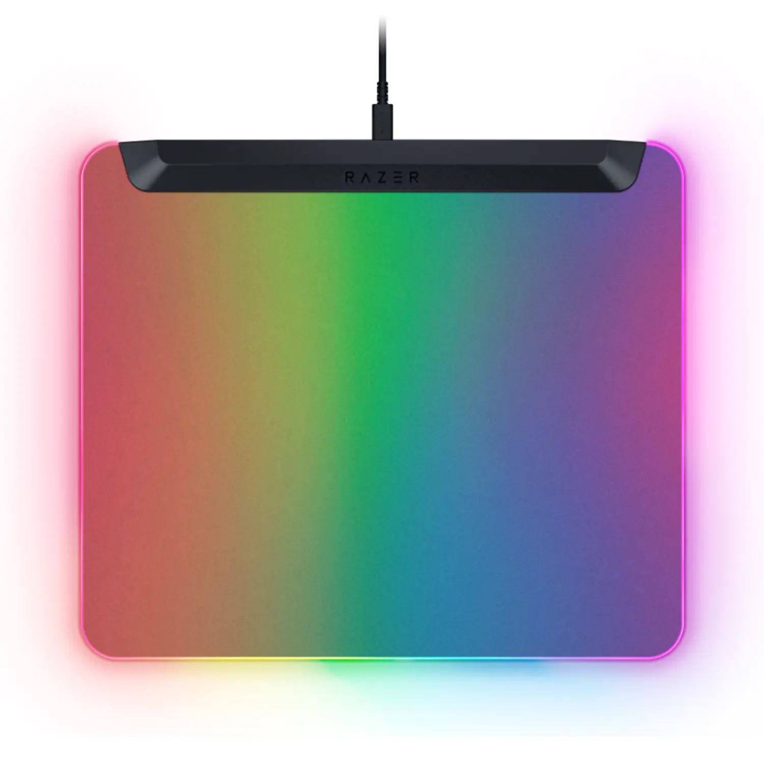 Razer Firefly V2 Pro Gaming Mouse Pad - Gaming Mouse Pad with Charger, Chroma Sync, Edge-to-Edge Glow, Frosted Surface, High Precision