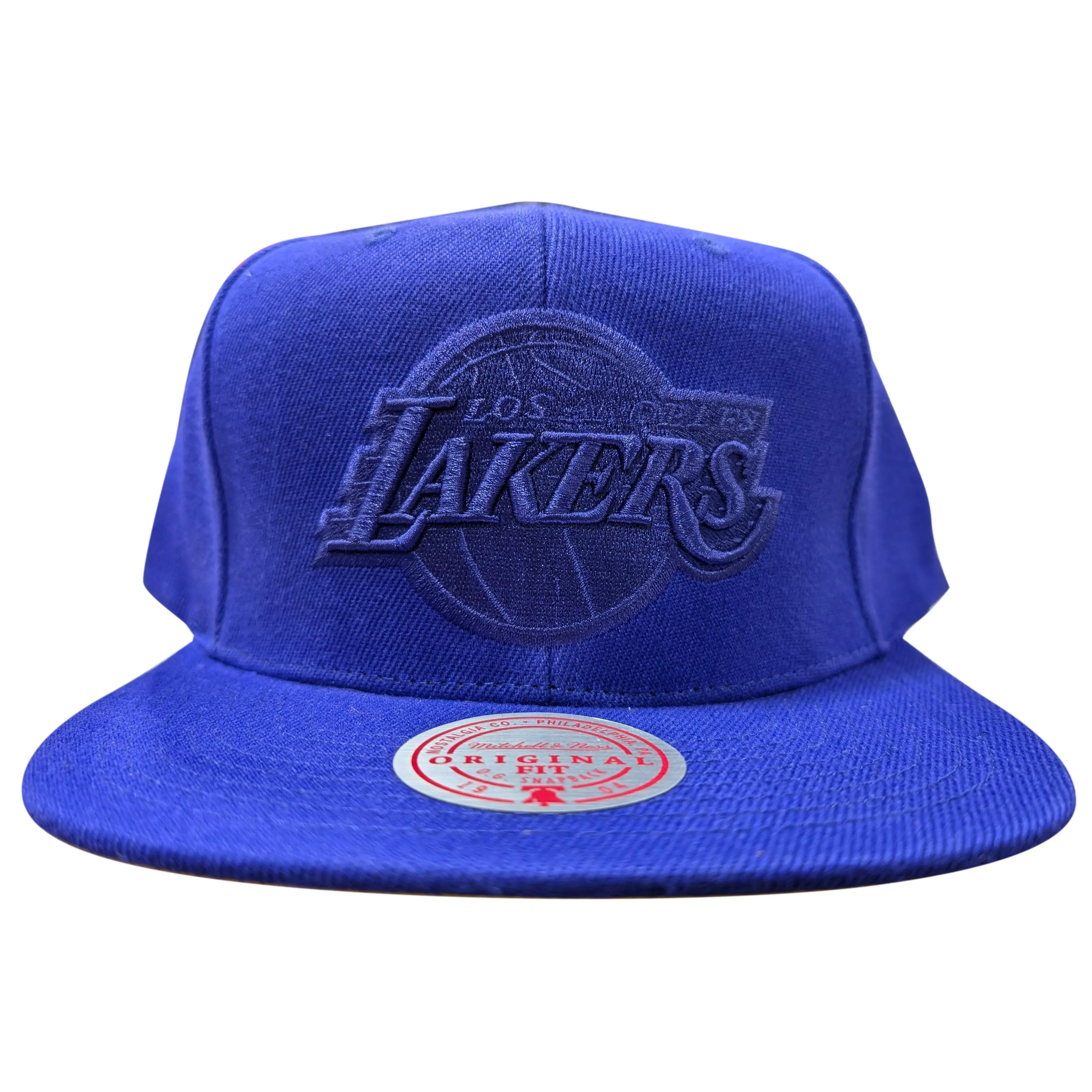 Mitchell & Ness Purple NBA Los Angeles Lakers Tonal Eclipse Snapback