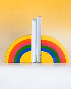 Rainbow Bookends