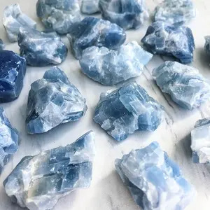 Blue Calcite Chunks