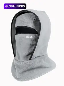 Defatu S Winter Warm All-In-One Hat Scarf Ear Cover Full Balaclava Soft Comfort Outdoor Windproof Neck Warmer Windproof Face Mask Thermal Ski Mask for Men Women Motorcycle Skiing Fishing