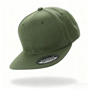 Snapback Hip Hop Casual Baseball Caps - Olive Green Adjustable Cotton Breathable Design for All Seasons Perfect for CityLife